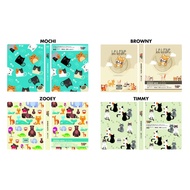 (1 PIECE) BINDER NOTE FOLDER ONE 20 RING A5 FOLDER ONE BNO 100A