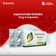Loperamide Diatabs 2mg 4 Capsules