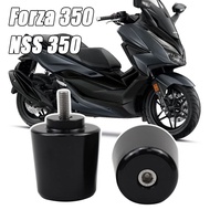 Motorcycle Accessories CNC Handlebar Grips Ends Plug Cover For HONDA FORZA350 FORZA 350 NSS350 2021 
