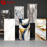LUOLRV Marble Tiles, Self Adhesive PVC Wall Stickers,  Waterproof 30x60cm Floor Tile Sticker Kitchen