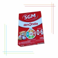 susu bayi 0 6 bulan sgm ananda 150gr