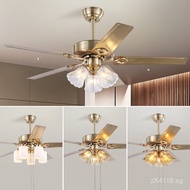 Fan Light European Style Fan Light Yida Bedroom Living Room Ceiling Fan Restaurant Silent Home Decor