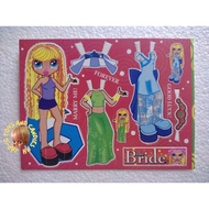 Vintage Bratz Bride Collectible Paperdoll (1pc Only) - JAPG Toys