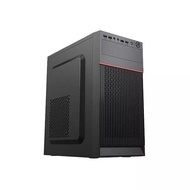 1 slot cd Casing PC Office Bezzera F300 |M-ATX/Mini ITX Inc PSU 600W | 1Fan RGB 12Cm | 1 Dvd Slot - 