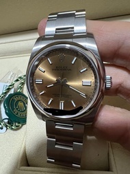 激減；超罕有極美100% 全新Rolex Oyster Perpetual 116000 not 126000 OP36 香賓金(保養至2024)
