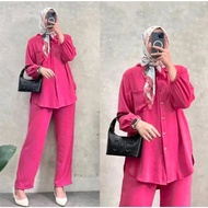 ONE SET WANITA terbaru/ Setcel amanda / piyama wanita /  piyama wanita / setelan wanita jumbo / Sete