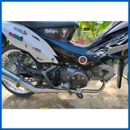 ▮ ≅ ■ XRM 125 / RS 125 BIG ELBOW PIPE 51MM DAENG SAI4