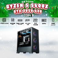 BONMECOM2 คอมประกอบ / CPU AMD AM4  RYZEN 5 5600X/ RTX 3050 6GB/ Case เลือกแบบได้ครับ