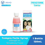 Tempra Forte 250mg/5ml SYRUP STRAWBERRY 120ml 1's