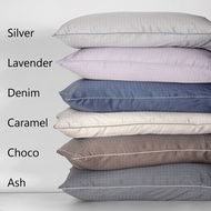 Eurotex Mod Living 1200 Thread Count 100% Tencel Pillow Case / Bolster Case Berlin