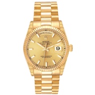 Rolex Rolex President Day-Date NOS (Reference 118238). A 36mm yellow gold automatic wristwatch with 