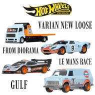Hot Wheels Premium New Loose Variant From Diorama Le Mans Race Gulf Fleet Street 1997 McLaren F1 For