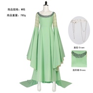 Ring King-Arwen Arwen cos Costume Movie Lord of the Rings cosplay cosplay Female Skirt Ready Stock