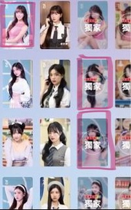 How2special icash 2.0 應援卡 安芝儇 趙娟周 mingo 富邦 啦啦隊 angels 寫真卡