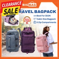 Travel Bagpack Women Travel Backpack Waterproof Duffel Bag Travel Beg Galas Belakang Perempuan Trave