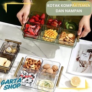 Halu Snack Jar Tray/ Food Candy Box Container Eid JarCemilan Hsb663 Mr1 Up to 70%