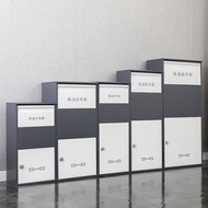 HOT NEW Front Drop Rear Receive Home Received Back Door Open Parcel Drop Box Solid & Durable Metal B