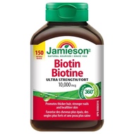 Jamieson Biotin B7 10,000mcg 150 粒｜加拿大代購・預購詢價