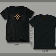 BINANCE CRYPTO MEN'S DISTRO T-SHIRT - CRYPTOCURRENCY TSHIRT BNB/ BINANCE T-SHIRT BNB COIN/ TSHIRT BI