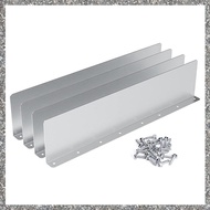[feidan33.ph] 4Pcs Rainwater Valley Gutter Splash Guard Rain Drip Gutter Guard For Shingle Roofs Cor