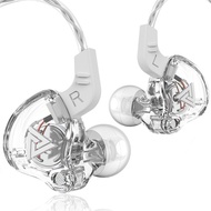 Transparent HDAK6 AK6-X Qkz Earphone/Stage Monitor/Dynamic Return/In-Ear With Microphone