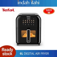 Tefal Penggorengan Udara - 6L Easy Fry Window Air Fryer Digital EY821865 EY8218