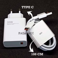 CHARGER XIAOMI REDMI ORIGINAL 100% TURBO CHARGE 33WATT / MICRO USB / TYPE C / CARGER ORI ASLI / TEPS