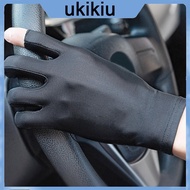 UKI Fishing Gloves Summer 2 Fingers Cut Anti-Slip UV for Protection Fishing Glove