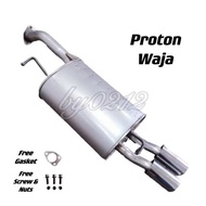 [ReadyStock]Exhaust Prang / Silent Proton Waja Twin Tip Muffler (Xplosion Version)