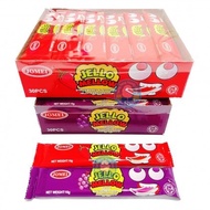 30 Pcs Jello Mellow Grape / Strawberry Flavoured Marshmallow (LOCAL READY STOCKS)