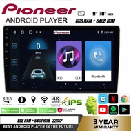 [6GB RAM+64GB ROM] Pioneer Style Android Player 9"10" inch Quad Core Car Multimedia MP5 Player WIFI