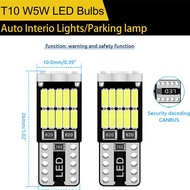 T10 Led Bulb Car Interior Indicator Signal Light W5W WY5W 194 168 26SMD LED Dome Light Peanut Bulb