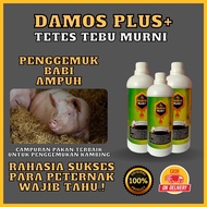 Damos Plus Vitamin Babi Biar Cepat Besar - Obat Penggemuk Ternak Babi Cepat Besar