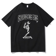 Street style Suicideboys T-shirt G59 100_ Cute Style Commuter Style Top Short Sleeve Streetwear Hip 