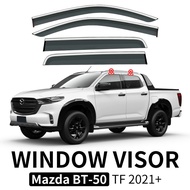 Suitable for MAZDA BT-50 Rain Baffle Side Window Deflector MAZDA BT-50 Window visor Ready Stock Hot 