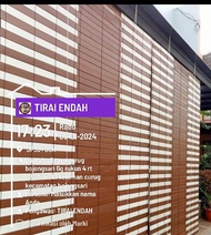 Tirai PVC outdoor waterproof
