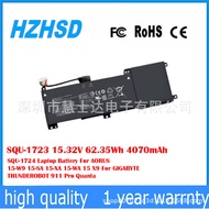 Suitable for God Boat Thor 911 Pro AORUS 15-WA SQU-1724 Laptop Battery SQU-1723