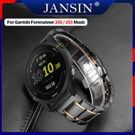 Garmin Forerunner 255 dây đeo bằng gốm và thép không gỉ sang trọng Garmin Forerunner 255 music dây đ