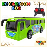 Mainan Remote Control Bis Cartoon Bus Taiyo Tayo Rechargeable