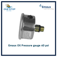 Oil Pressure gauge 40psi for Emaux sand filter / ตัววัดเกจแรงดันสำหรับถังกรองทราย 40psi