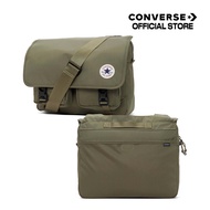 CONVERSE BAG กระเป๋า คอนเวิร์ส CHUCK TAYLOR MESSENGER BAG GREEN  UNISEX  (10026011-A02) 1626011AUS4GNXX