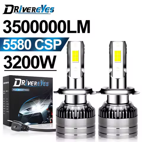 3200W H4 H7 LED Headlight Canbus 4300K 6000K 8000K 3500000LM H11 H1 9005 HB3 H8 H9 9006 HB4 9012 HIR