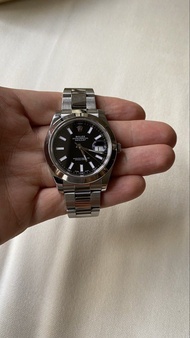 Rolex Datejust II 116300 Black Dial | Unpolished | 2015 | Complete Full Set | First Owner