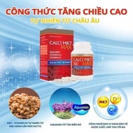 Calci MK7 Max – Bổ sung canxi hữu cơ phát triển chiều cao tối đa cho tuổi dậy thì (60 viên)