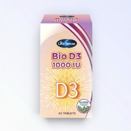 LifeSenze Bio D3 1000 IU (60 Tablets)