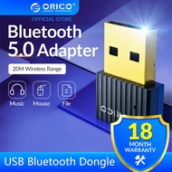 ORICO Wireless USB Bluetooth 4.0 5.0 Dongle Adapter Audio Receiver for PC(BTA-508)