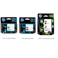 HP Cartridge Expire Stock 61 BLACK CH561WA , 61 Color CH562WA (Genuine)  2050 3000 3050 561 2620 463