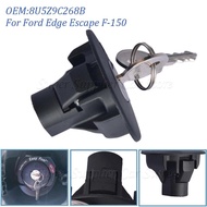 8U5A9C268AC For Ford Focus F150 Explorer Escape Mustang Fusion Lincoln MKT Locking Fuel Tank Cap wit