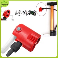 Bicycle bike cycle tyre tube replacement dual head air pump adapter valve
