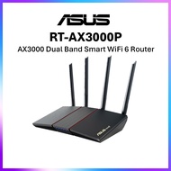 【SG SELLER】ASUS RT-AX3000P AX3000 Dual Band Next Gen Smart WiFi 6 Router